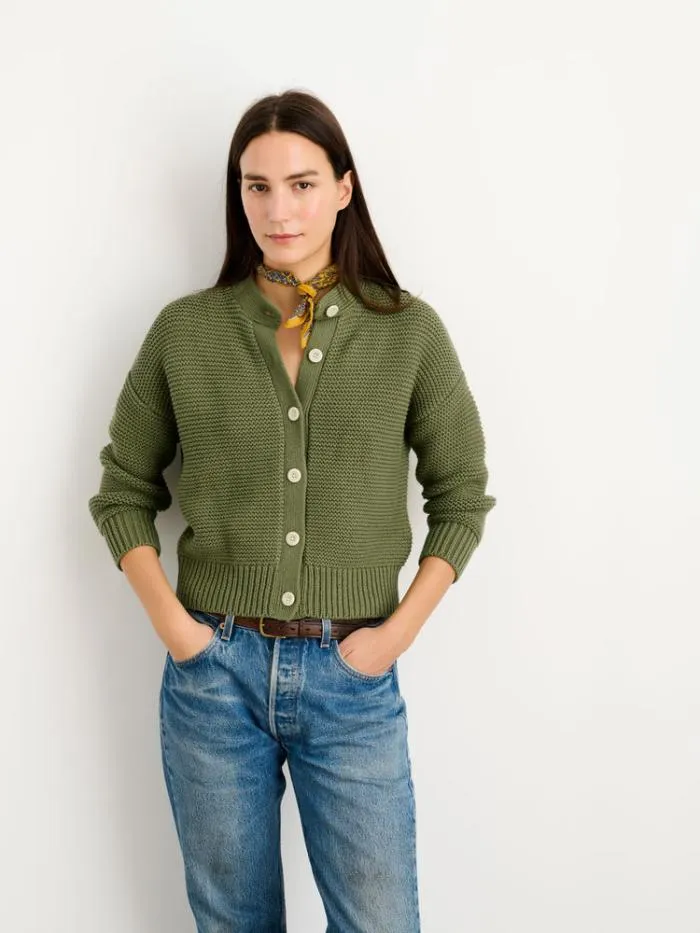 Alex Mill Sweaters Nico Cardigan In Cotton Faded Grove 8211 Women