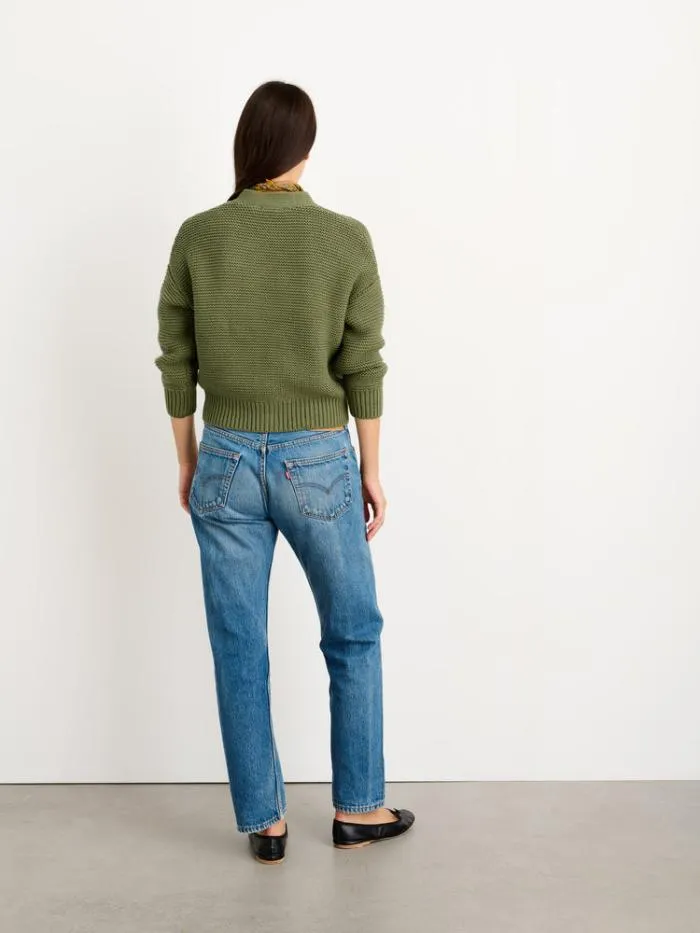 Alex Mill Sweaters Nico Cardigan In Cotton Faded Grove 8211 Women