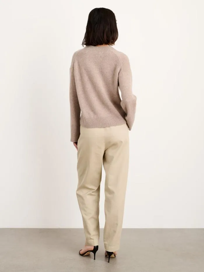 Alex Mill Sweaters Rowan VNeck In Cashmere Biscotti 8211 Women