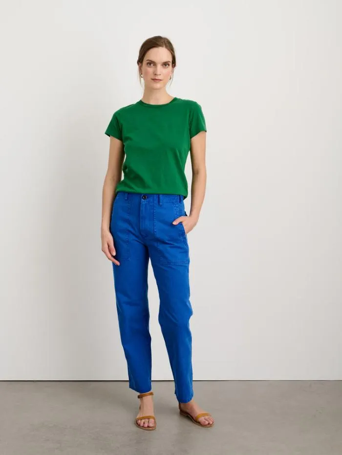 Alex Mill Tees Tanks Prospect Tee In 40039S Jersey Forest Green 8211 Women
