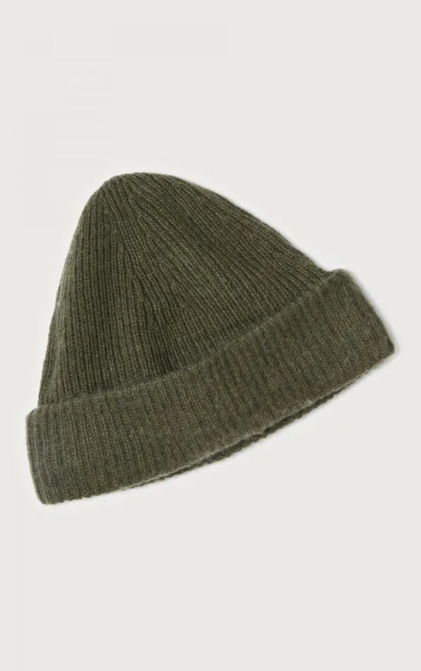 American Vintage Beanies and Caps WomenMen Beanie Falyday Seaweed Black Melange American Vintage Beanies and Caps WomenMen Beanie Falyday Seaweed Black Melange