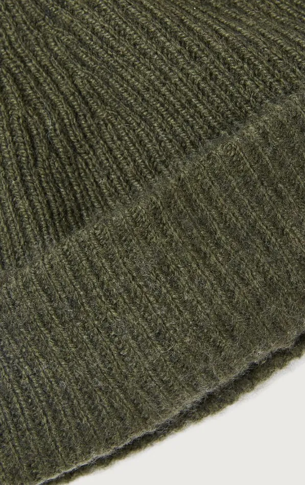 American Vintage Beanies and Caps WomenMen Beanie Falyday Seaweed Black Melange American Vintage Beanies and Caps WomenMen Beanie Falyday Seaweed Black Melange