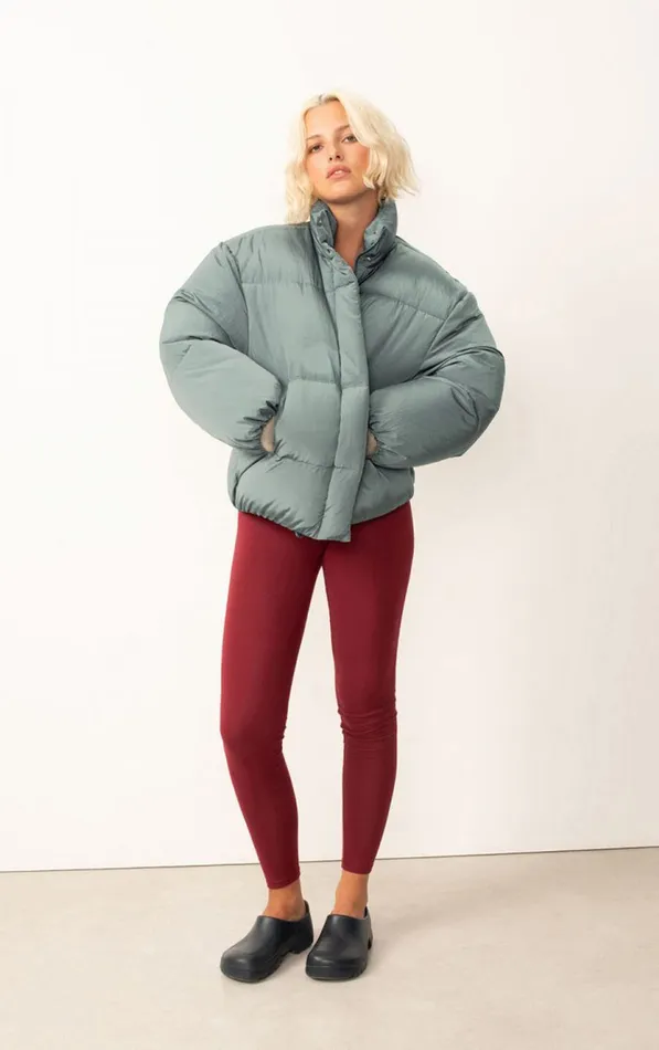 American Vintage Coats and Puffer Coats Women Padded Jacket Ifabay Ash