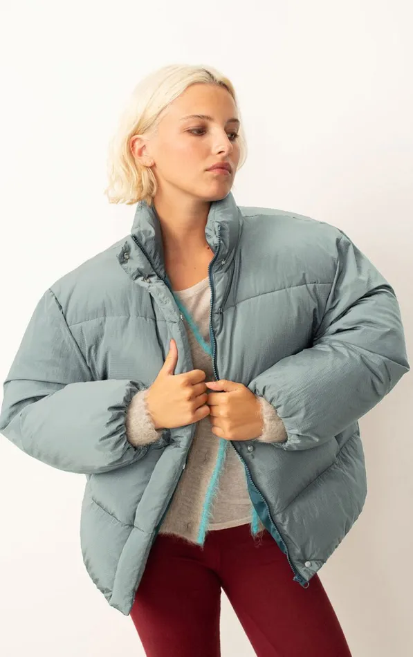 American Vintage Coats and Puffer Coats Women Padded Jacket Ifabay Ash