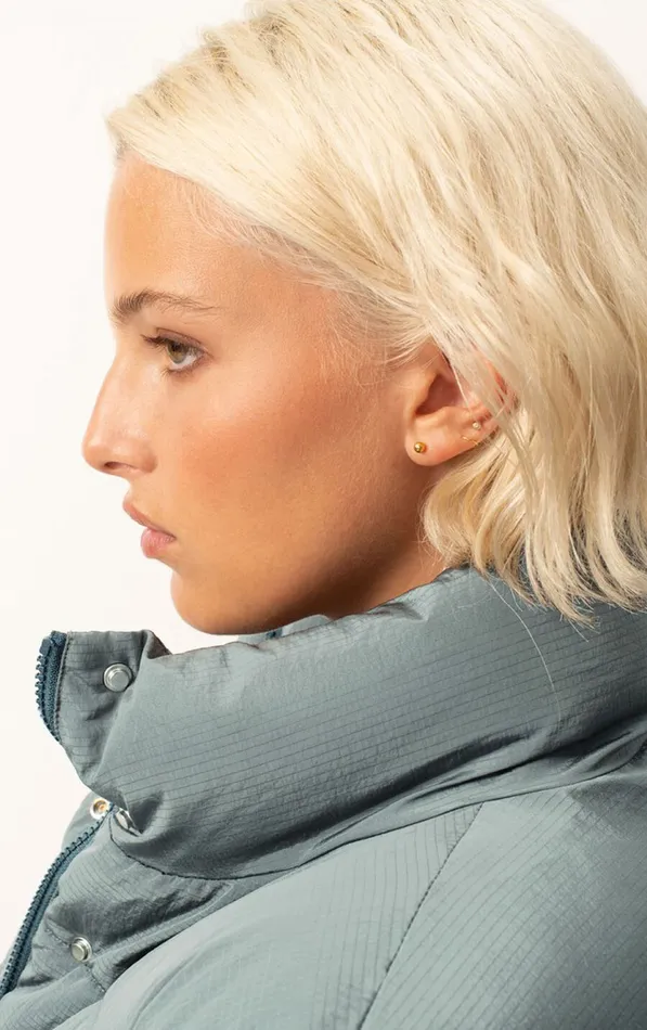 American Vintage Coats and Puffer Coats Women Padded Jacket Ifabay Ash