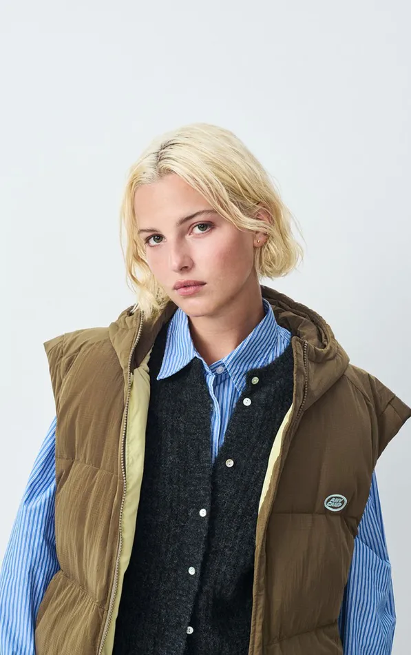 American Vintage Coats and Puffer Coats Women Padded Jacket Ifabay Camouflage