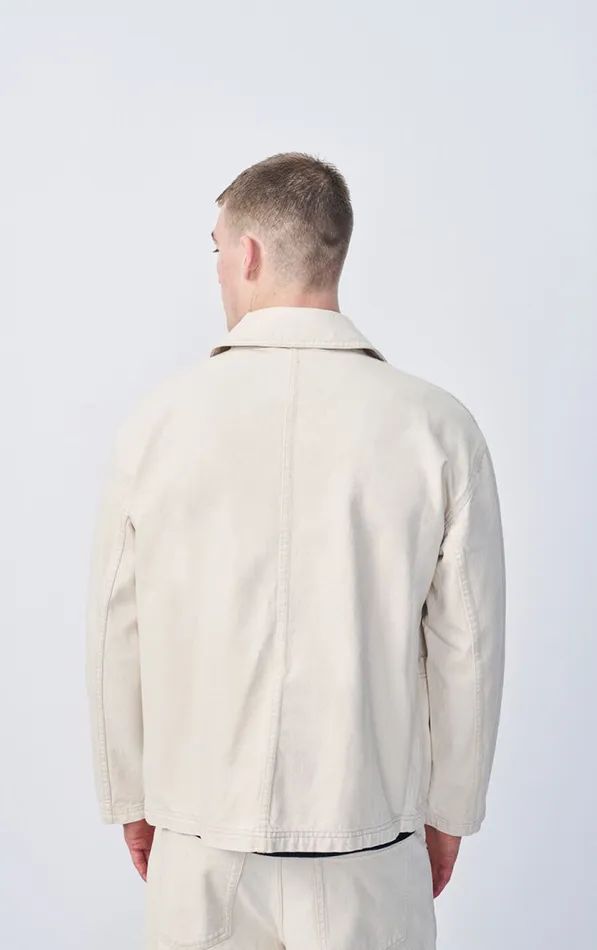 American Vintage Jackets and Blazers Men Jacket Datcity Ecru