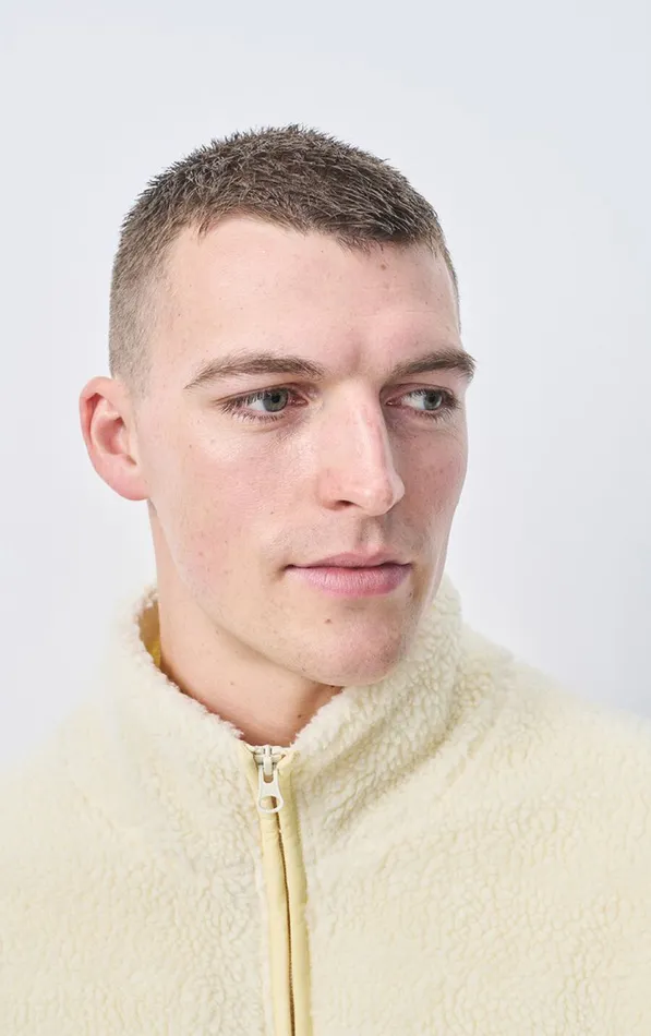 American Vintage Jackets and Blazers Men Jacket Hoktown Ecru