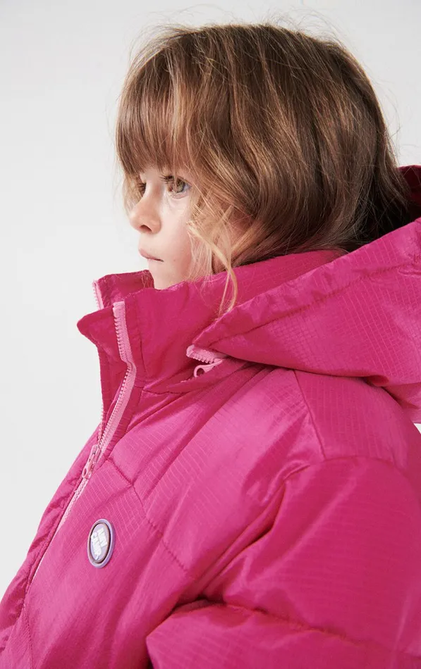 American Vintage Jackets and Coats Kids Padded Jacket Ifabay Fuchsia