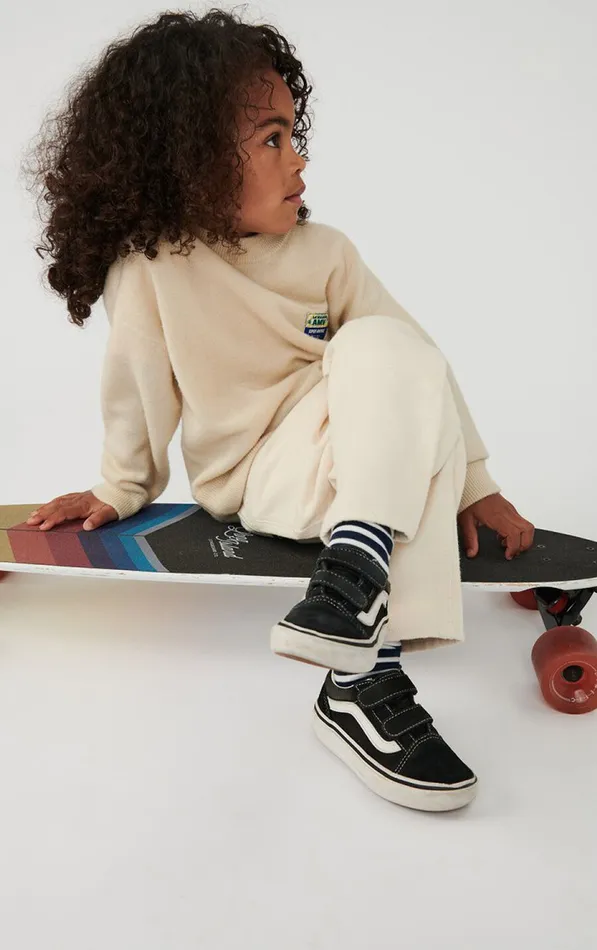 American Vintage Jeans Kids Straight Jeans Spywood Ecru