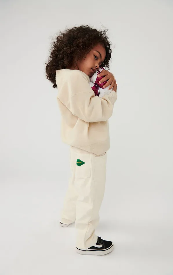 American Vintage Jeans Kids Straight Jeans Spywood Ecru