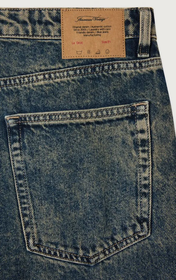 American Vintage Jeans Men Straight Jeans Joybird Dirty Vintage