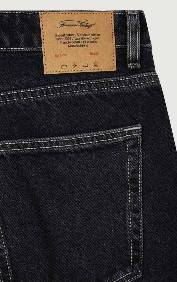 American Vintage Jeans Men Straight Jeans Yopday Black Vintage American Vintage Jeans Men Straight Jeans Yopday Black Vintage