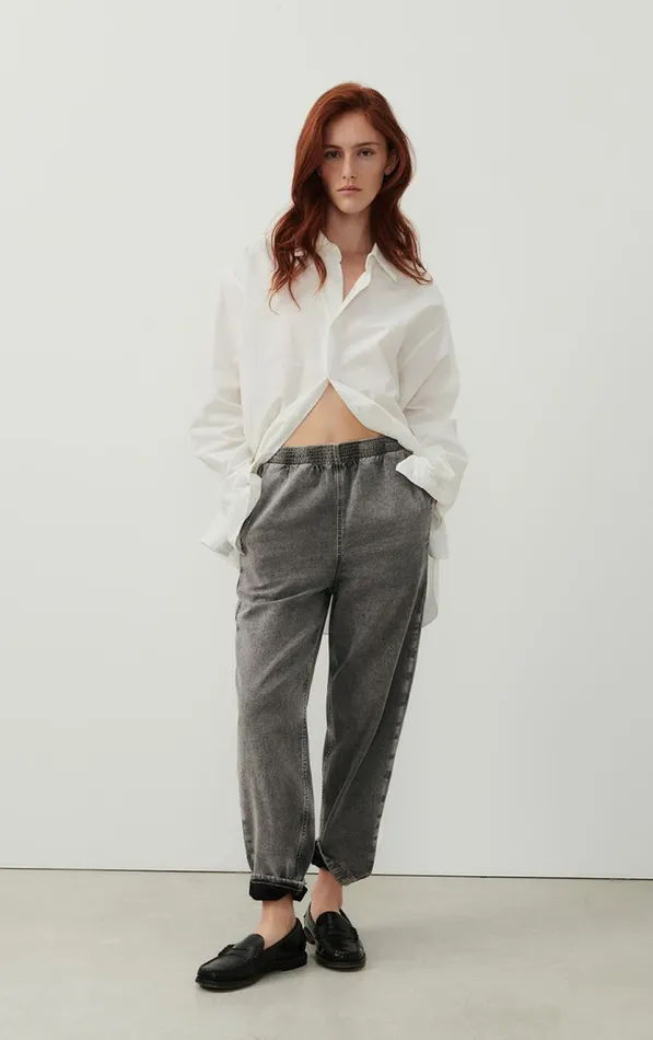 American Vintage Jeans Women Joggers Jazy Grey American Vintage Jeans Women Joggers Jazy Grey
