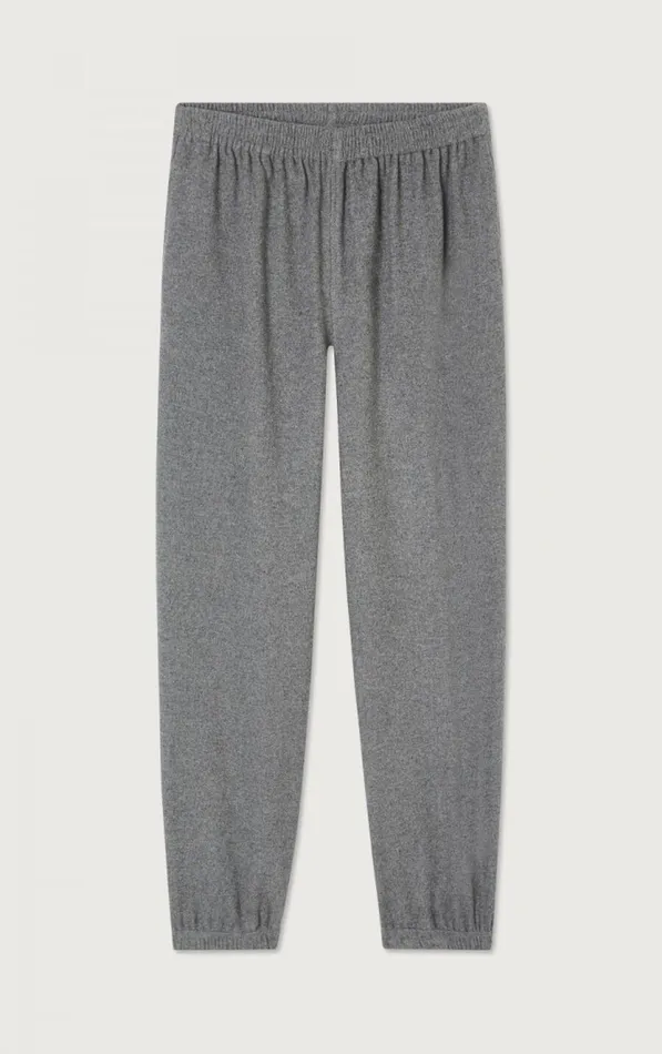 American Vintage Joggers and Leggings Women Trousers Vylow Heather Grey