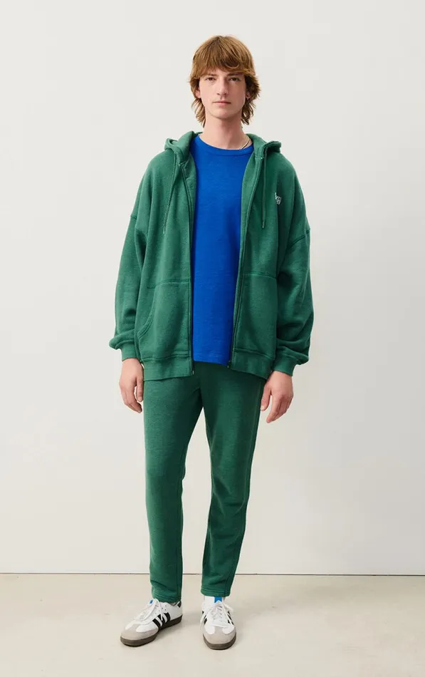 American Vintage Joggers Men Joggers Doven Overdyed Forest