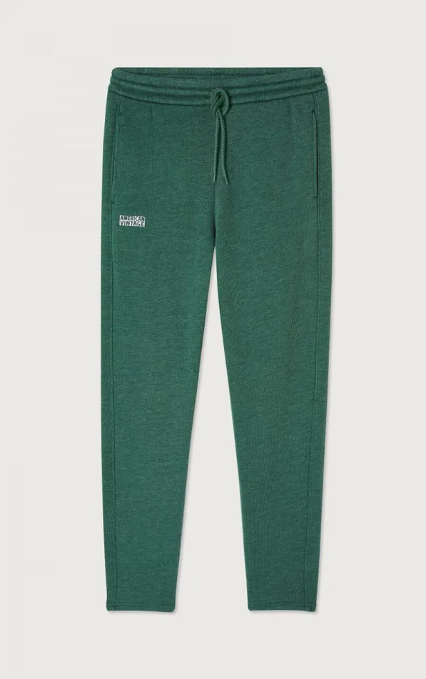 American Vintage Joggers Men Joggers Doven Overdyed Forest