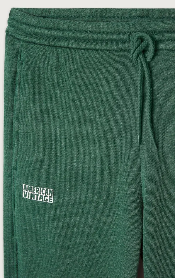 American Vintage Joggers Men Joggers Doven Overdyed Forest