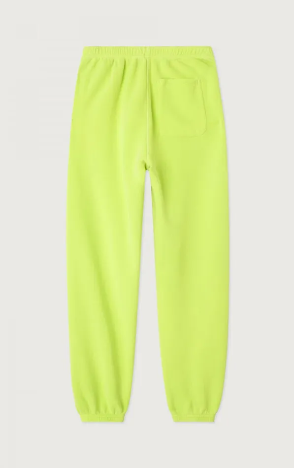 American Vintage Joggers Men Joggers Izubird Fluorescent Lemon American Vintage Joggers Men Joggers Izubird Fluorescent Lemon