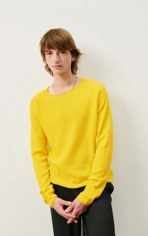 American Vintage Jumpers and Cardigans Men Jumper Docatown Acacia Melange