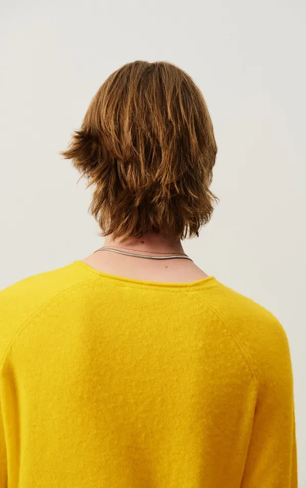 American Vintage Jumpers and Cardigans Men Jumper Docatown Acacia Melange