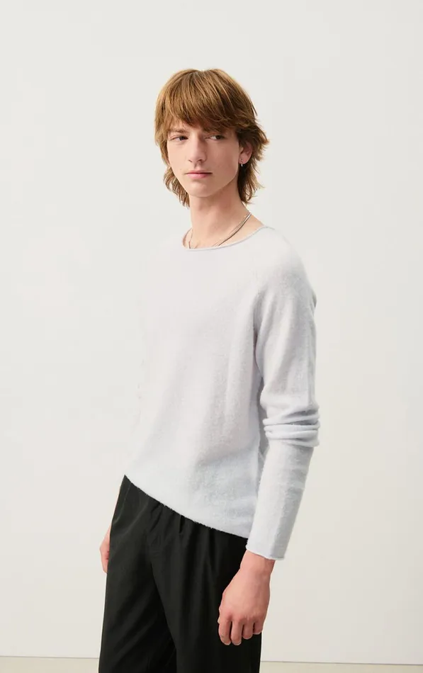 American Vintage Jumpers and Cardigans Men Jumper Docatown Arctic Melange