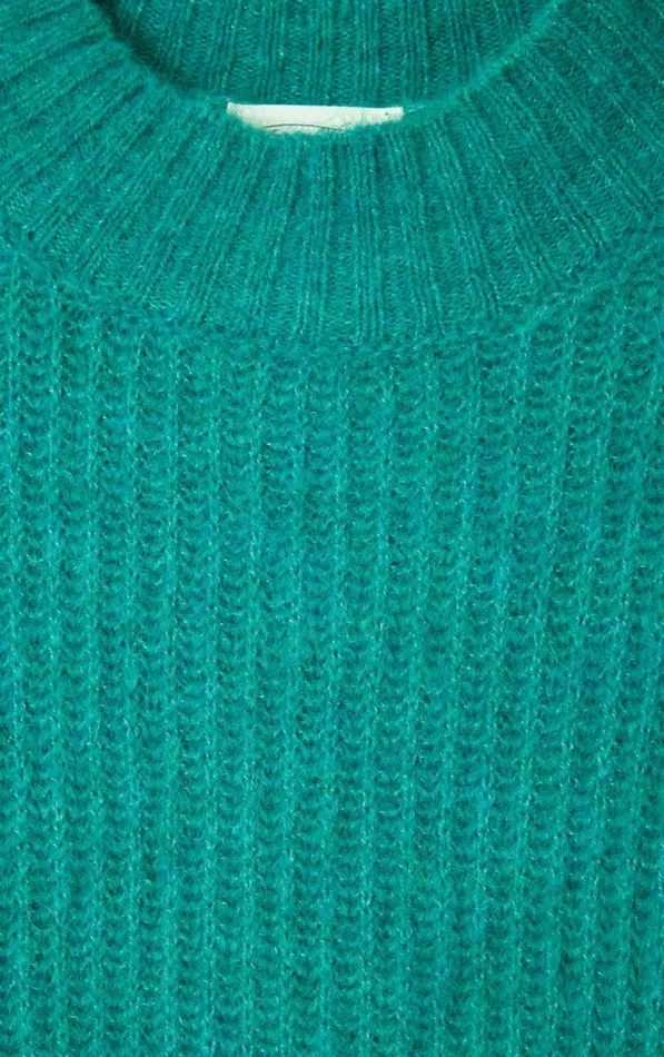 American Vintage Jumpers and Cardigans Women Jumper East Melange Duck Blue