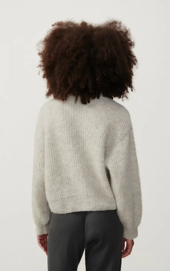 American Vintage Jumpers and Cardigans Women Jumper East Melange Powder Snow