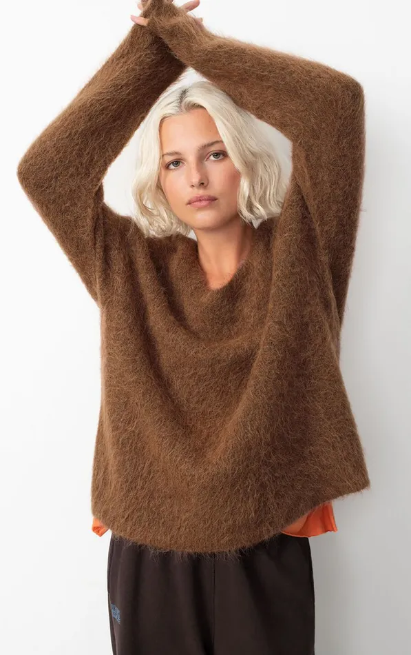 American Vintage Jumpers and Cardigans Women Jumper Nuny Melange Root