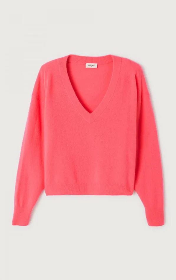 American Vintage Jumpers and Cardigans Women Jumper Raxow Fluorescent Hortensia