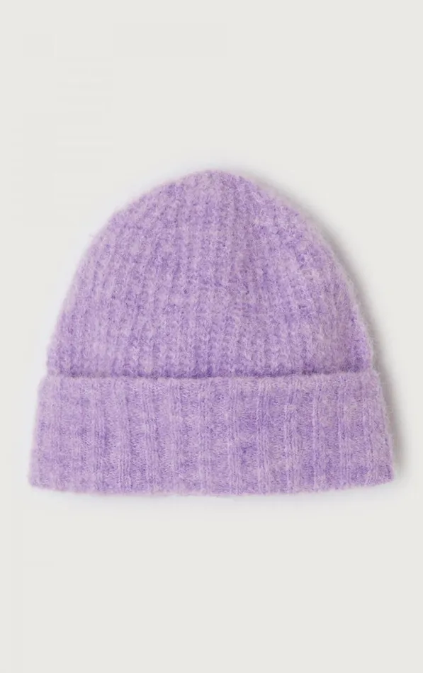 American Vintage Kids Beanie East Melange Parme