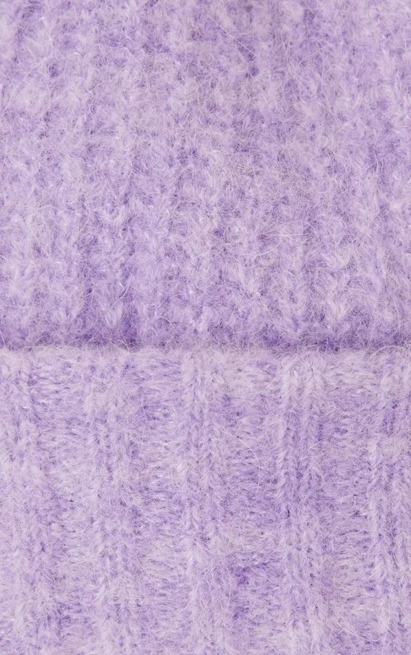 American Vintage Kids Beanie East Melange Parme