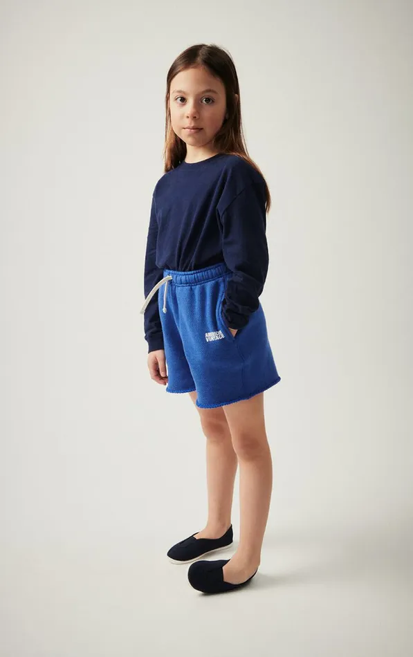 American Vintage Long Sleeve TShirts Kids TShirt Gamipy Navy Vintage