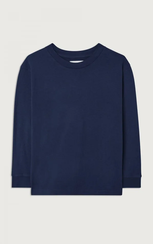 American Vintage Long Sleeve TShirts Kids TShirt Gamipy Navy Vintage American Vintage Long Sleeve TShirts Kids TShirt Gamipy Navy Vintage