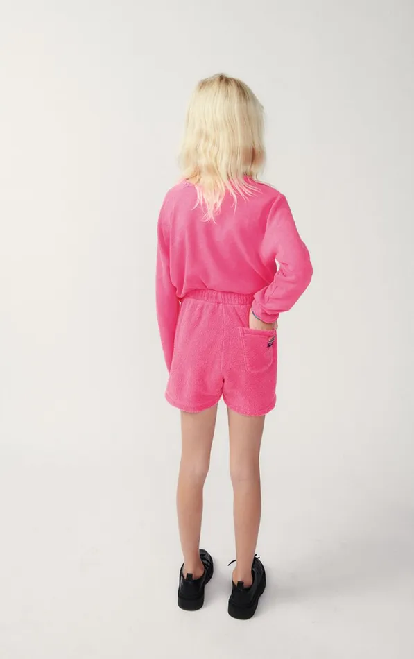 American Vintage Long Sleeve TShirts Kids TShirt Sonoma Pink Acid Fluo
