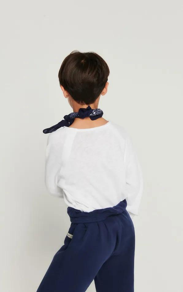American Vintage Long Sleeve TShirts Kids TShirt Sonoma White American Vintage Long Sleeve TShirts Kids TShirt Sonoma White
