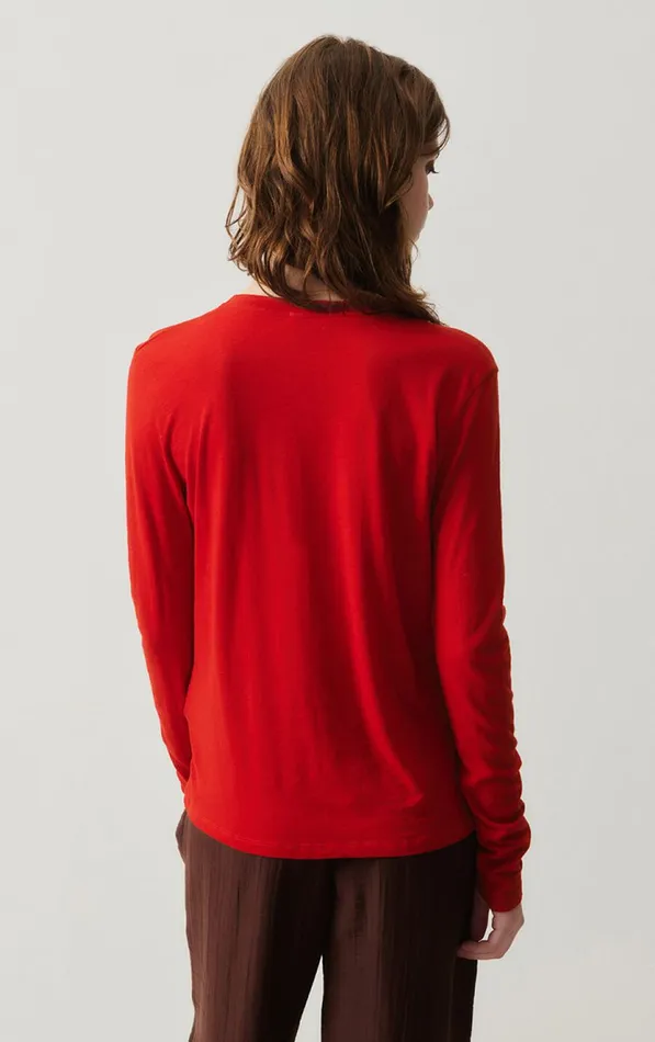 American Vintage Long Sleeve TShirts Women TShirt Jacksonville Vintage Poppy American Vintage Long Sleeve TShirts Women TShirt Jacksonville Vintage Poppy