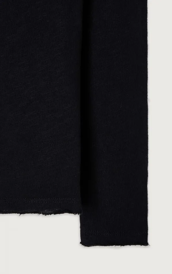 American Vintage Long Sleeve TShirts Women TShirt Sonoma Black American Vintage Long Sleeve TShirts Women TShirt Sonoma Black