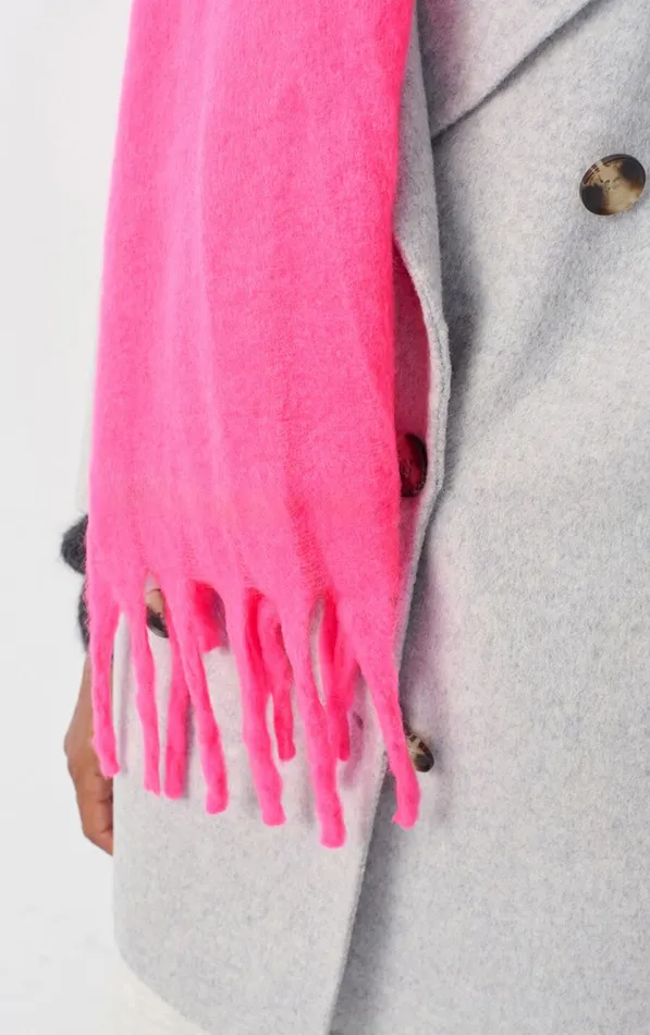 American Vintage Scarves And Shawls WomenMen Scarf Zinaco Fluo Pink