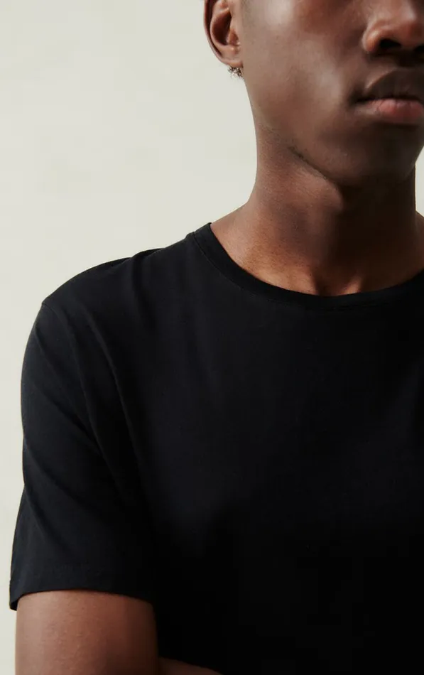 American Vintage Short Sleeve TShirts Men TShirt Decatur Black
