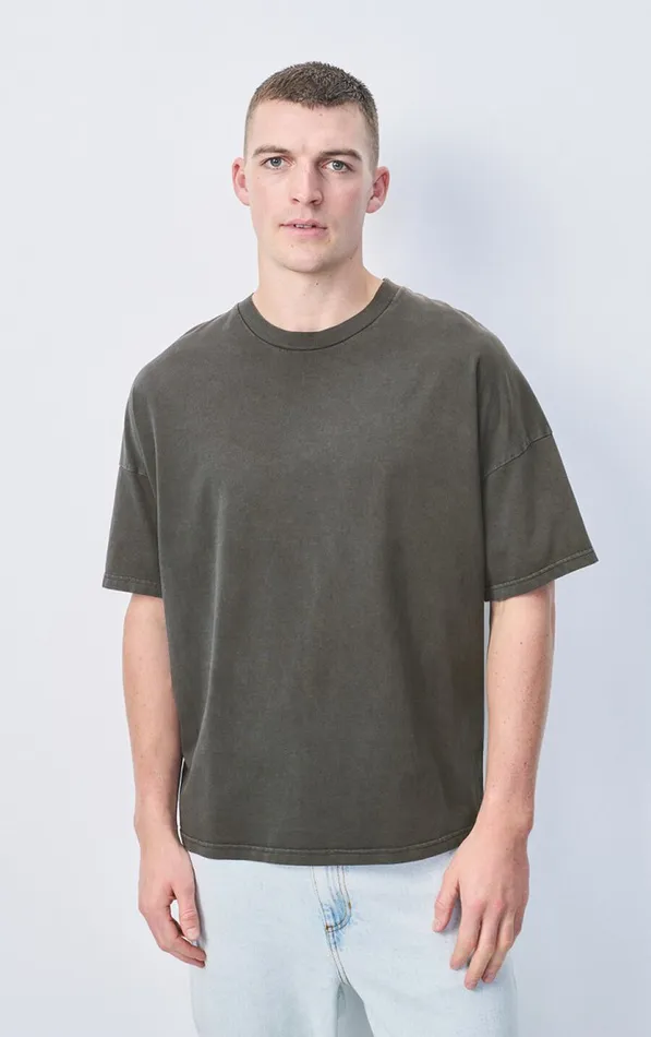 American Vintage Short Sleeve TShirts Men TShirt Fizvalley Vintage Carbon
