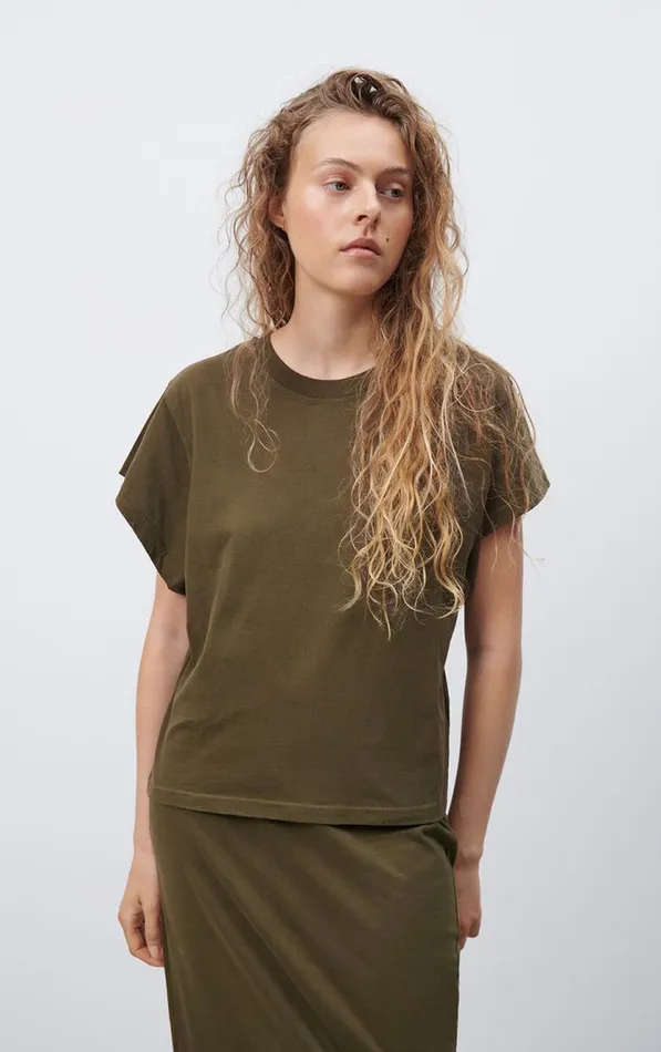 American Vintage Short Sleeve TShirts Women TShirt Vupaville Lentil