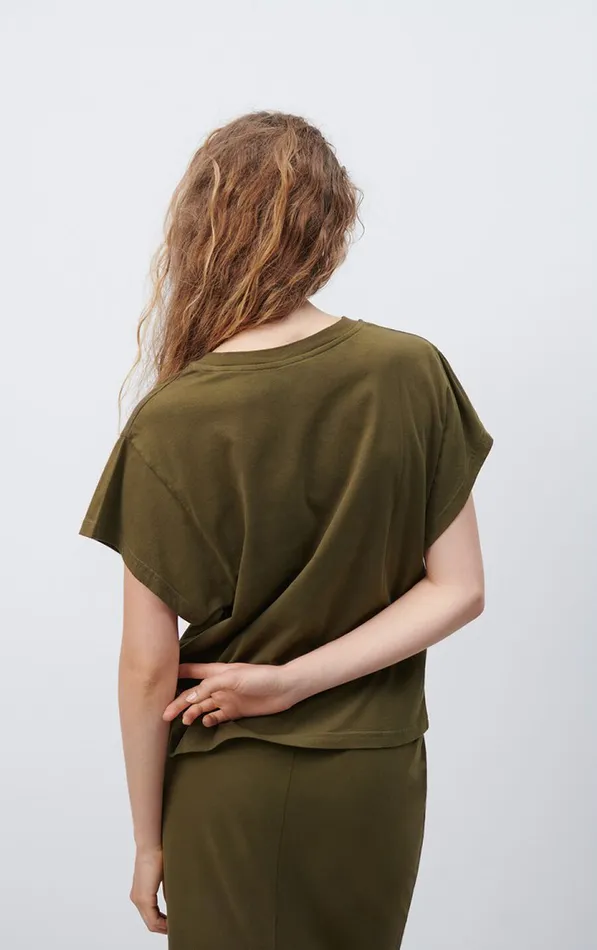 American Vintage Short Sleeve TShirts Women TShirt Vupaville Lentil American Vintage Short Sleeve TShirts Women TShirt Vupaville Lentil