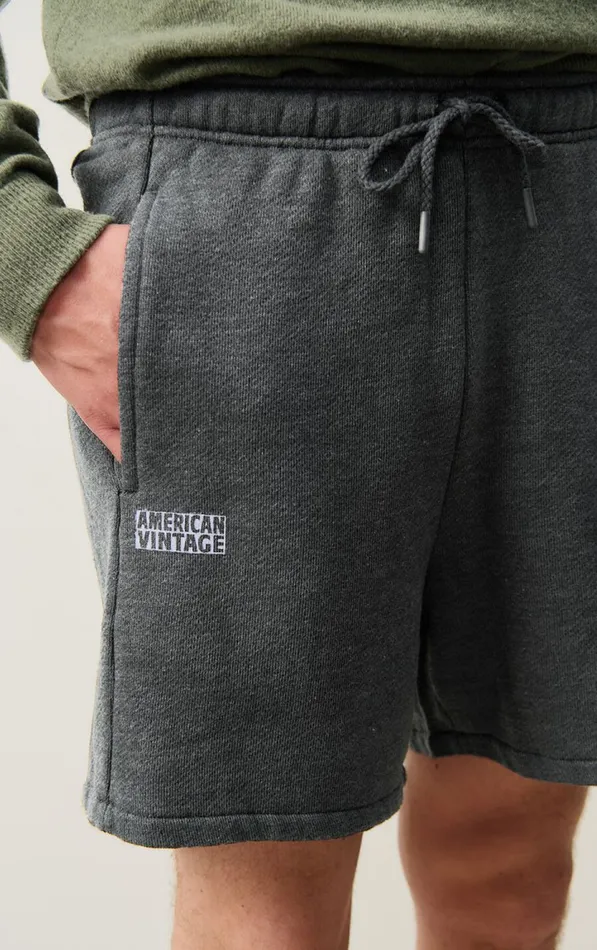 American Vintage Shorts Men Shorts Doven Overdyed Carbon American Vintage Shorts Men Shorts Doven Overdyed Carbon