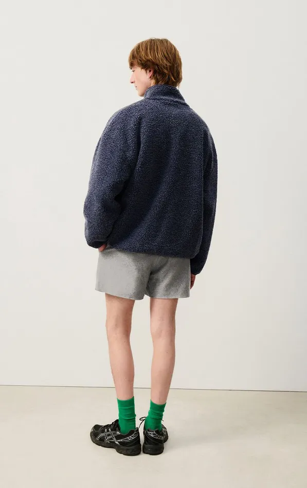 American Vintage Shorts Men Shorts Vylow Heather Grey