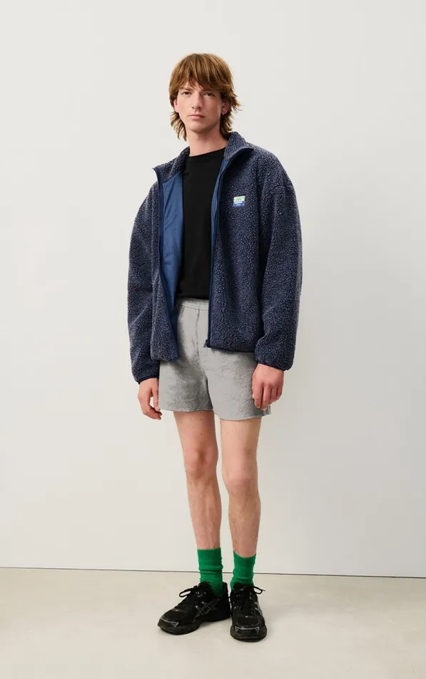 American Vintage Shorts Men Shorts Vylow Heather Grey