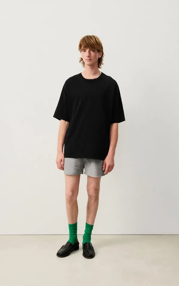 American Vintage Shorts Men Shorts Vylow Heather Grey
