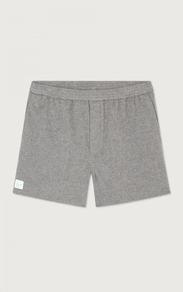 American Vintage Shorts Men Shorts Vylow Heather Grey