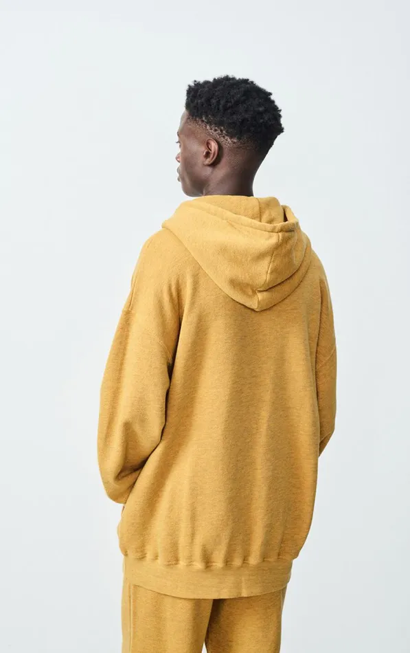 American Vintage Sweatshirts Men Sweatshirt Doven Overdyed Curry