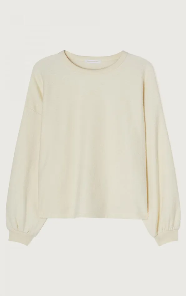 American Vintage Sweatshirts Women Sweatshirt Bobypark Ecru American Vintage Sweatshirts Women Sweatshirt Bobypark Ecru
